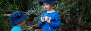 Early Learners at Suncoast Little Leaners playing at Bush Kindy